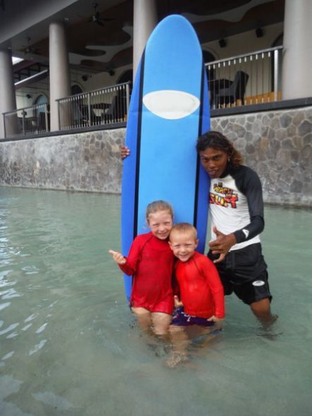 Surfing in Bali with Kids | The Gap Year Family Surfing in Bali with Kids