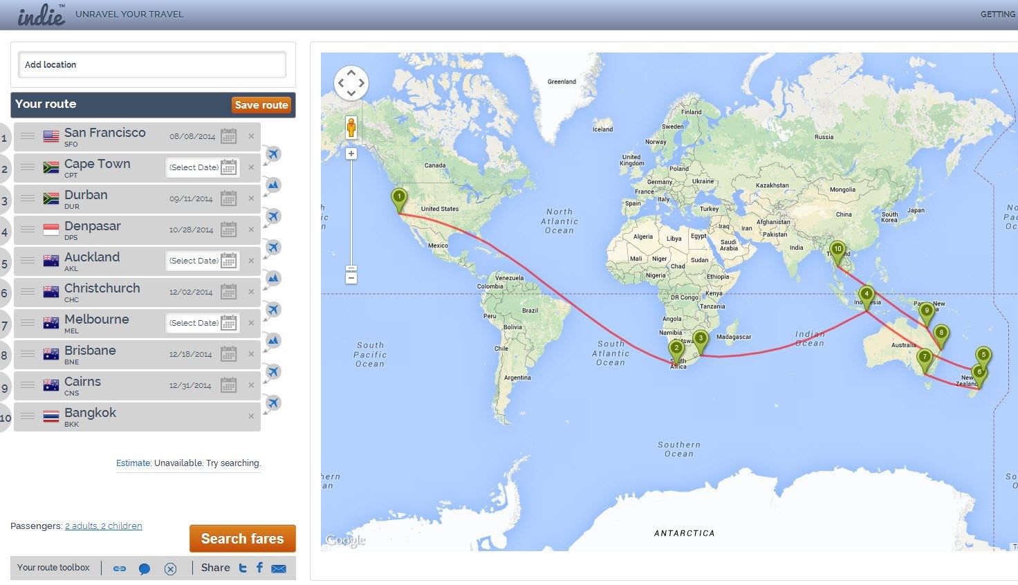INDIE ROUTE AROUND THE WORLD WITH FAMILY | The Gap Year Family