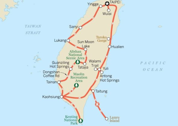 Lonely Planet Taiwan 3 Week Travel Itinerary