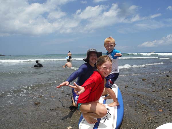 Surfing in Taiwan with Kids | The Gap Year Family Surfing Taiwan with Kids