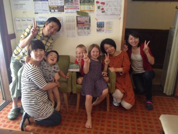 Enjoying our amazing homestay in Takayama, in the Japanese Alps