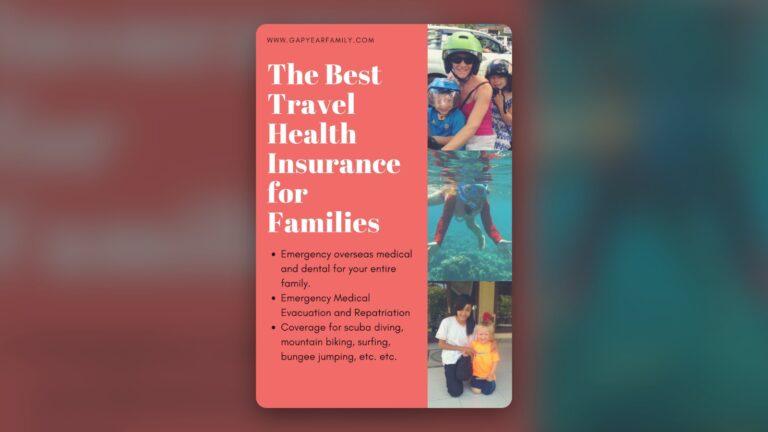 The Best Travel Health Insurance for Families